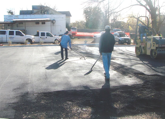 Sealing a Parking Lot